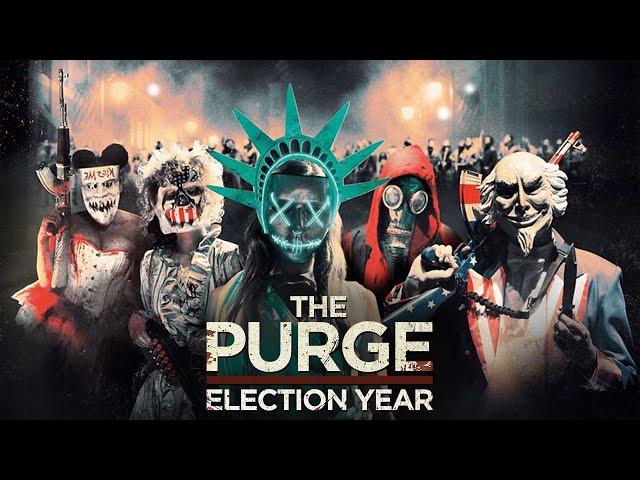 The Purge: Election Year (2016) Movie || Frank Grillo, Elizabeth Mitchell || Review and Facts