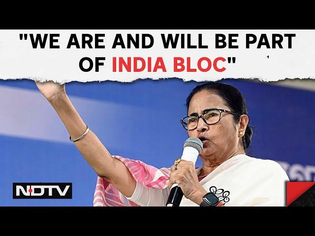 Mamata Banerjee Live Speech Today | "Helped Form INDIA Bloc, Very Much A Part Of It": CM Mamata