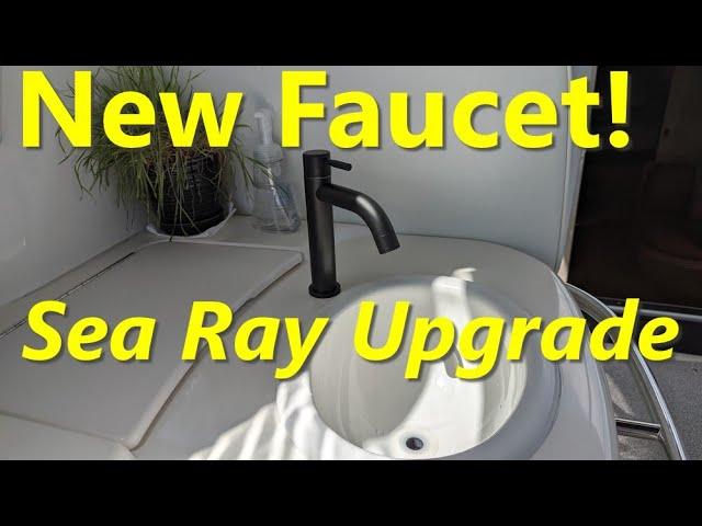 Boat Update Mini Project - Cockpit Faucet Replacement