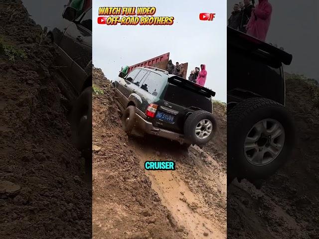 LAND CRUISER VS PRADO VS TANK VS FJ CRUISER #reel #reaction #toyota #battle