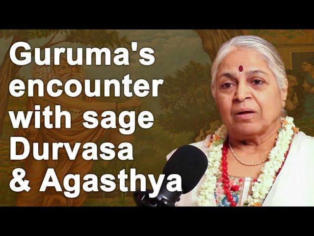 Guruma's encounter with sage | Guru SakalaMaa #spirituality #guru