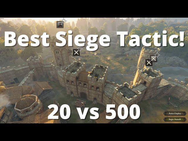 Best Siege Defense Tactic! | Mount & Blade 2: Bannerlord