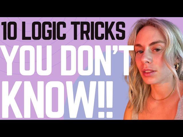 10 Logic Key Commands I BET you don't know!!!