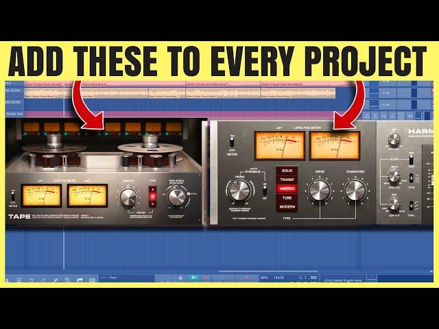 2 Awesome Plugins To Use In Every Project | Softube Tape & Harmonics