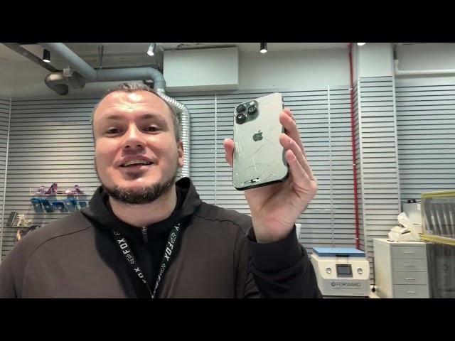 Меняем заднее стекло на iPhone XR в корпусе iPhone 13 Pro... это ЖЕСТЬ)