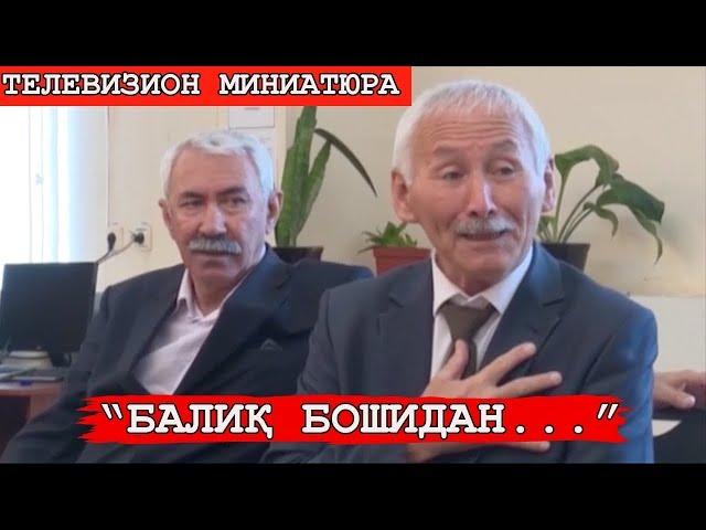 "Телевизион миниатюра": "БАЛИҚ БОШИДАН..."