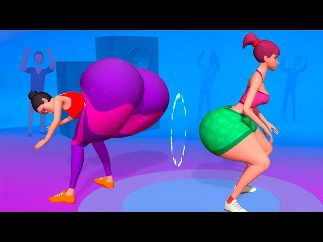 Satisfying Mobile Game: Twerk Race 3D, Layers Roll, Count Masters,Teeth Runner, Az Run...