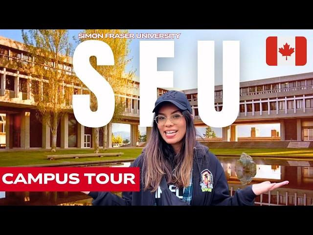 Simon Fraser University Tour 2025 | Burnaby Campus | Vancouver, Canada’s Top University