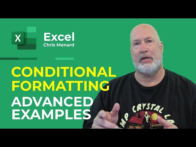 Excel - Advanced Conditional Formatting with sample Excel file - 3 examples