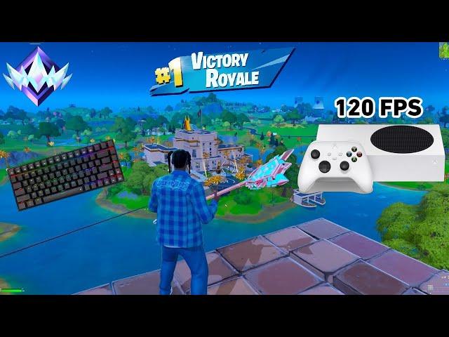 Fortnite Ranked OG Remix on Xbox Series S | Keyboard & Mouse Gameplay | 120 FPS