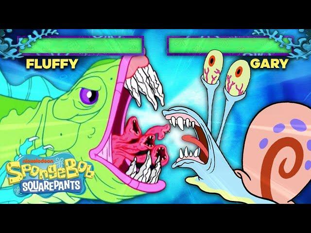 Gary Joins the Battle Arcade Arena!  SpongeBob SquareOff