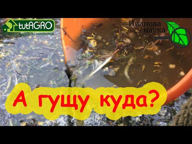 КАК Я ИСПОЛЬЗУЮ ГУЩУ ОТ БРОДИЛОВКИ. Самый полезный вариант!