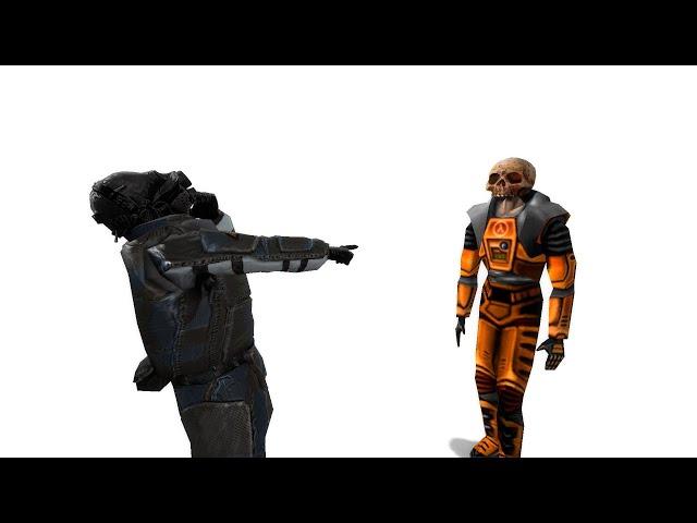 Half-Life - How NPCs react to Gordon's Death