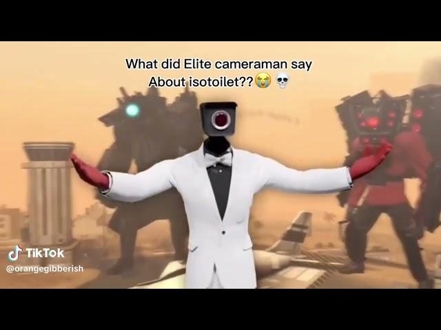 Elite cameraman WTF did you say to Isotoilet