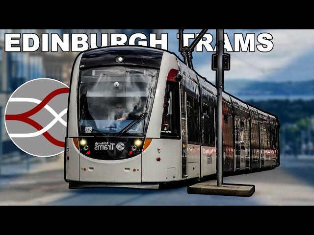 󠁧󠁢󠁳󠁣󠁴󠁿 Trams in Edinburgh - Trams Running through the Capital of Scotland (2024) [4K]