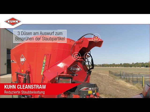 KUHN CLEANSTRAW EFFICIENT FEEDING