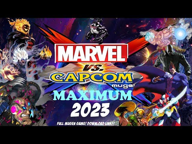 Marvel vs Capcom MAXIMUM - NEW UPDATE 2023!!! (includes 4vs4 mode) - MvC Max - MUGEN Download Link