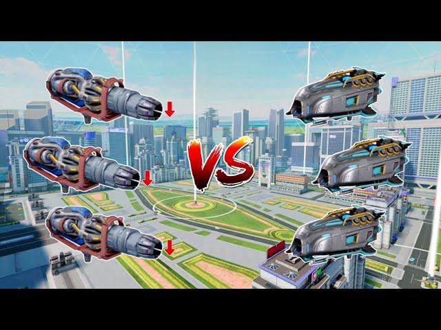 WR Inferno[Nerf] VS Veyron Titan Weapon Comparison |WAR ROBOTS|