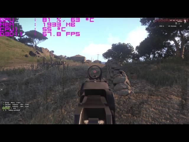 ARMA 3 Gameplay Ultra GTX 980 FPS Performance Test