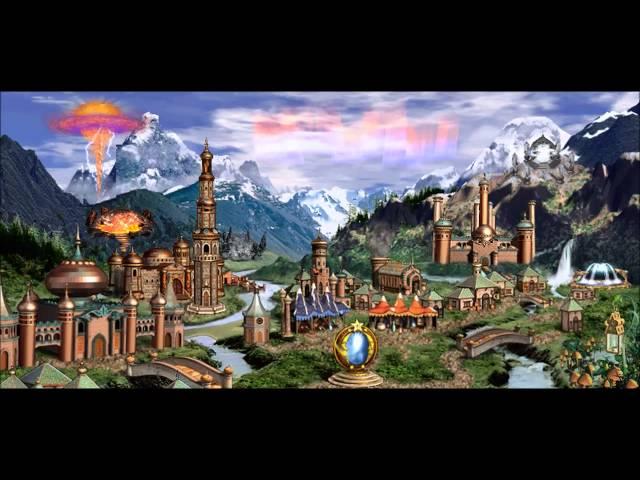 Heroes of Might & Magic III Conflux Town Theme Animatic (1999 New World Computing) Animated