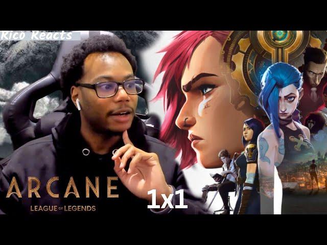 WELCOME TO THE PLAYGROUND!! | ARCANE S1 E1| FIRST TIME REACTION/COMMENTARY