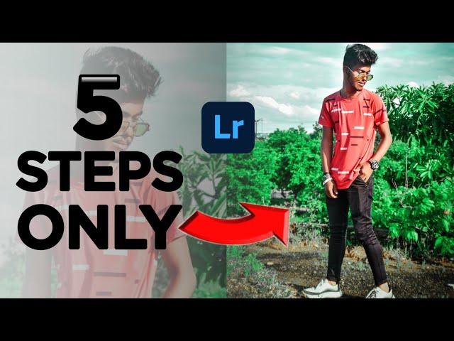 Lightroom Mobile Green Tone Photo Editing Tutorial - Vicky Editz
