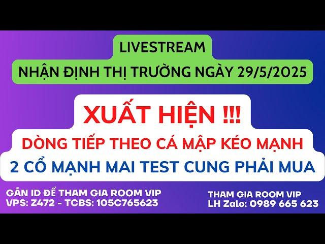 Chứng khoán hôm nay | Nhận định thị trường: VNINDEX LỘ DÒNG DẪN MỚI, TOP SIÊU CỔ SẮP NỔ MẠNH