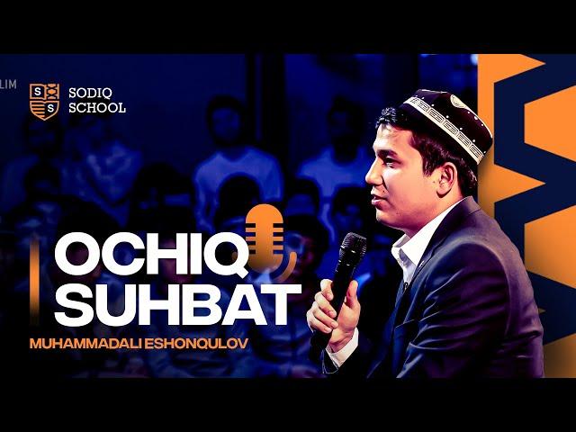 Ochiq suhbat | Muhammad Ali Eshonqulov