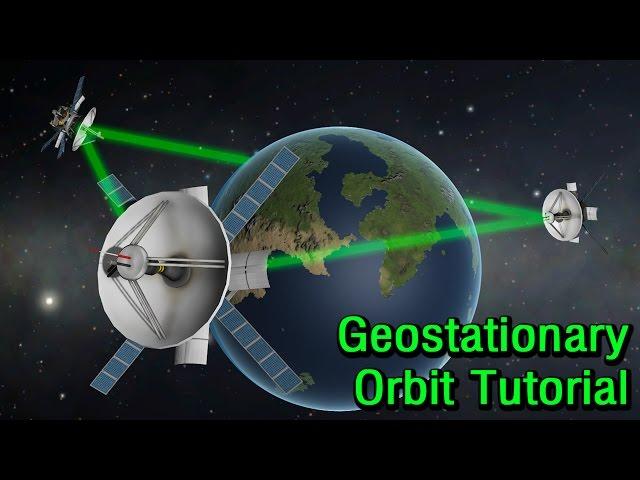 KSP 1.2: How To Create a Geostationary Relay Network