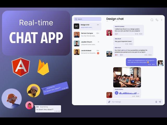 Building a Real-Time Chat Application with Angular 17, Firebase and Tailwind