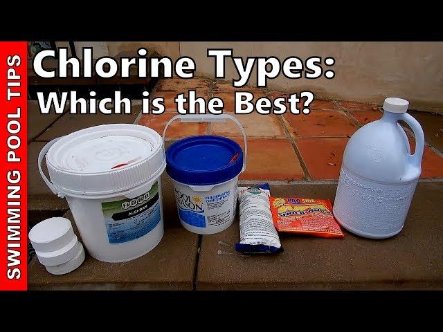 Chlorine Types: Which is the Best?