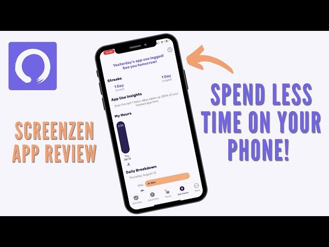 Are you addicted to your phone? This App can help! ScreenZen App Review