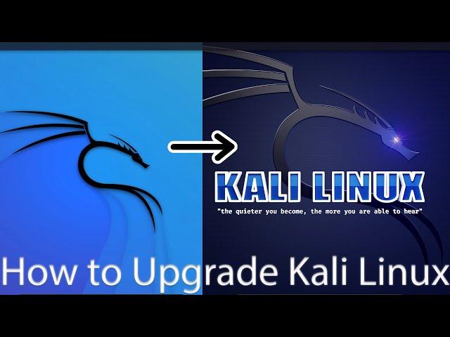 How to Upgrade Kali Linux | Update Kali Linux to Latest Version