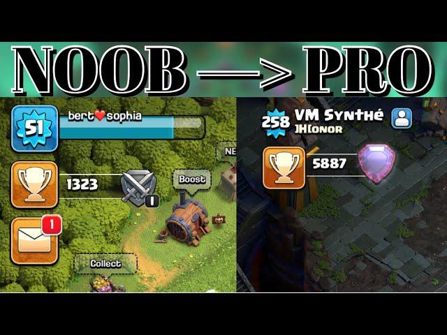 TIPS FOR YOU TO GO FROM A NOOB CLASHER TO A PRO!!!
