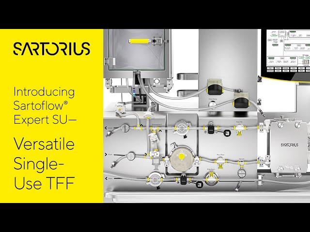 Introducing Sartoflow® Expert SU — Versatile Single-Use TFF