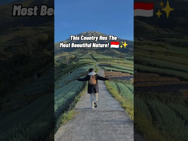 This Country Has The Most Beautiful Nature!  #Indonesia #Shorts