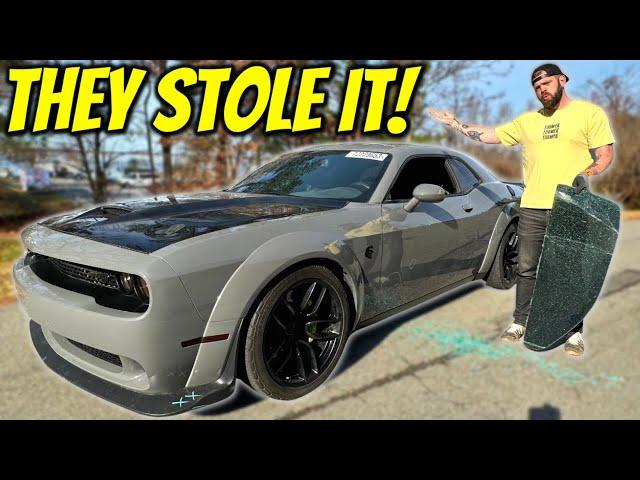 I Bought A STOLEN Hellcat CHEAP At Salvage Auction!