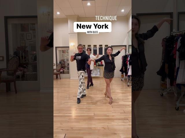 How to dance New York step? - learn more with Oleg Astakhov & ”Dance With Oleg” APP #olegastakhov