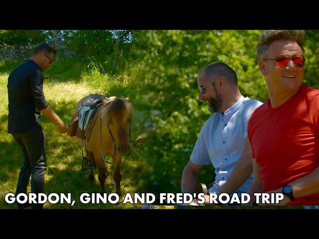 Gino Gets A Small Horse To Ride | Gordon, Gino and Fred's Road Trip