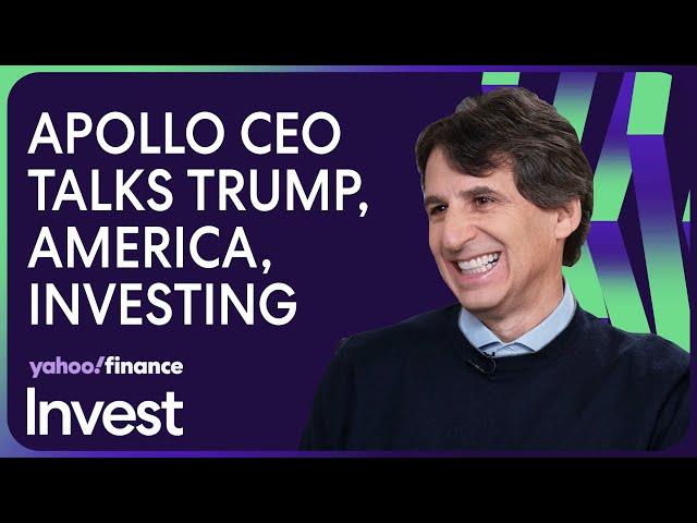 Apollo CEO on Trump: 'I am extremely optimistic'