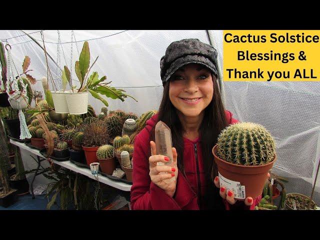 Cactus Solstice Blessings & Thank you ALL #cacti #cactus