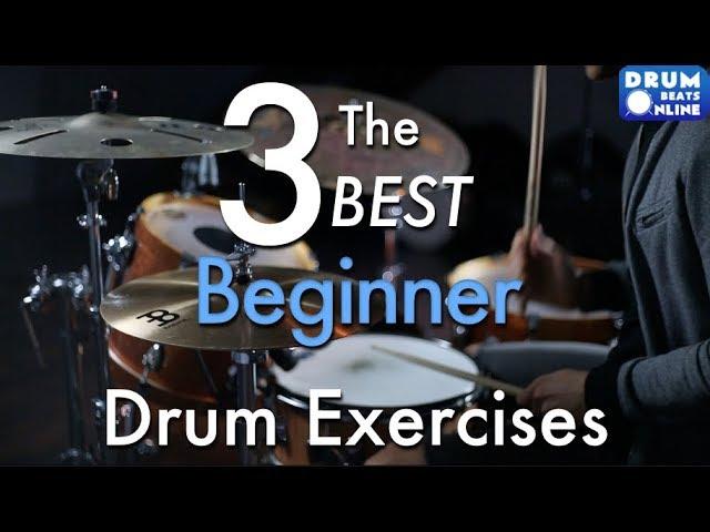 The 3 BEST Beginner Drum Exercises - Drum Lesson | Drum Beats Online