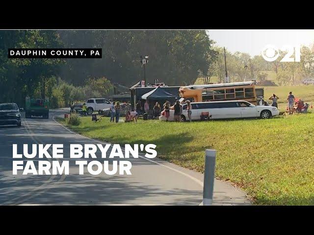 Luke Bryan's Farm Tour comes to Central PA