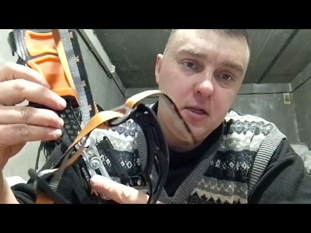 Альпинистские кошки с маркета, важная доработка, случай на скале который мог стоить жизни.