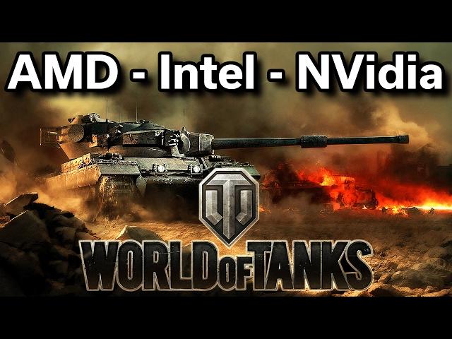 World of Tanks - AMD Radeon R2 - Intel HD 620 - NVidia 940MX - Benchmark