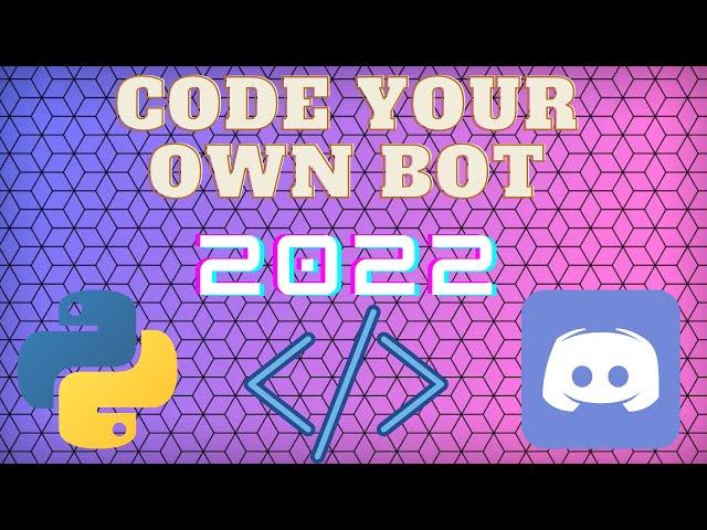 How to code a discord bot by python 2022 (Basic code)