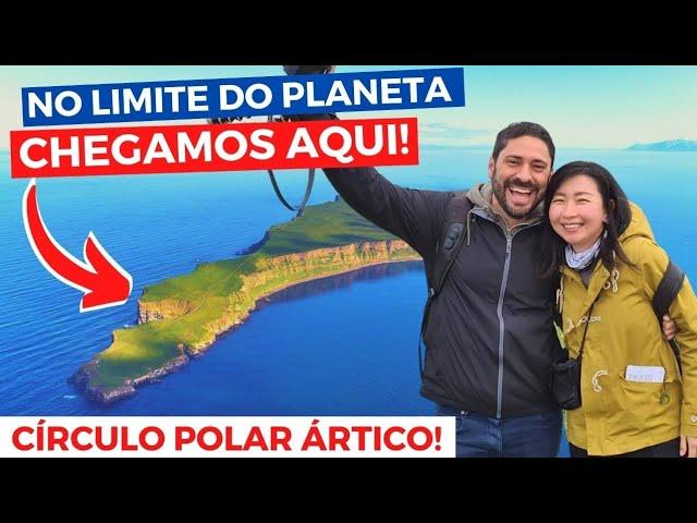 Chegamos no CÍRCULO POLAR ÁRTICO! Expedição ao Limite do Planeta, Ilha Grimsey, Islândia