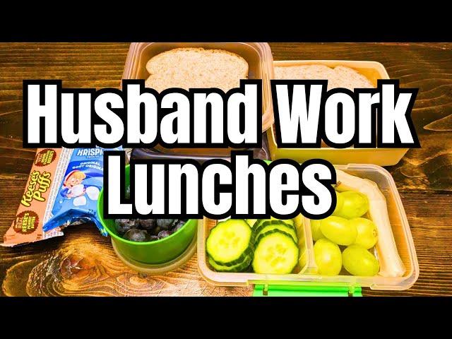 HUSBAND LUNCHES | CONSTRUCTION WORKER LUNCHES | WHAT IS IN MY HUSBANDS LUNCHBOX