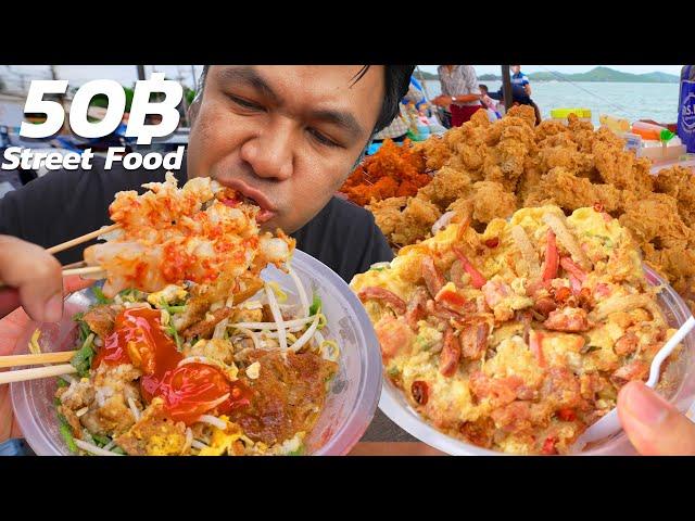 $1.5 Street Food On The Sea Market Thailand