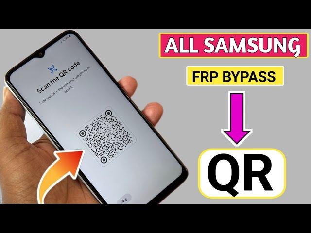 Samsung FRP Bypass 2024️Android 12-13-14 New QR Code Security️Frp Lock Remove Samsung | Bypass Frp